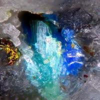 Caledonite, Linarite, Chalcopyrite