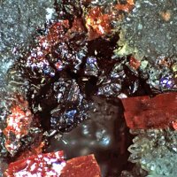 Laffittite, Realgar, Stibnite