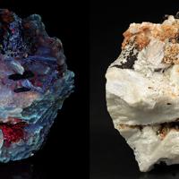 Adamsite-(Y), Rhodochrosite, Calcite