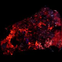 Barylite, Schefferite, Calcite