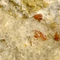 Calderónite, Calcite