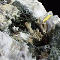 Calcioburbankite, Aegirine, Microcline