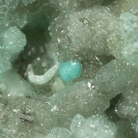 Quartz, Hemimorphite, Tangdanite