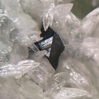 Babingtonite, Calcite