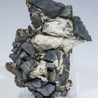 Ullmannite, Calcite