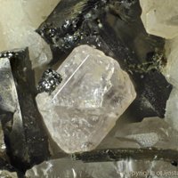 Gagarinite-(Y), Aegirine