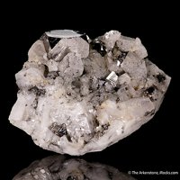 Carrollite, Calcite
