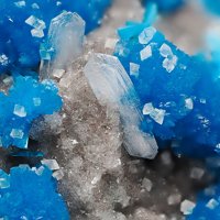 Cavansite, Stilbite-Ca, Calcite