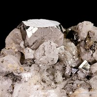 Carrollite, Calcite