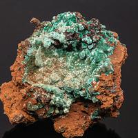 Agardite-(La), Malachite