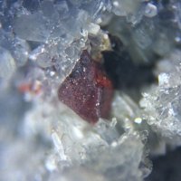 Galkhaite, Quartz