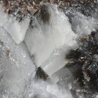 Macfallite, Braunite, Calcite