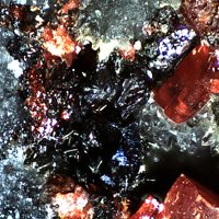 Laffittite, Realgar, Stibnite