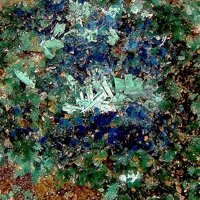 Langite, Connellite, Malachite