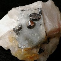 Carrollite, Calcite