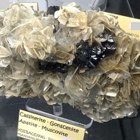 Cassiterite, Muscovite