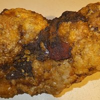 Quartz, Goethite