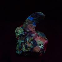 Afghanite, Lazurite, Calcite