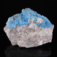 Carbonatecyanotrichite, Quartz
