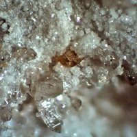 Gasparite-(Ce), Quartz, Opal-AN