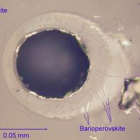 Barioperovskite, Benitoite