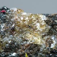 Adelite, Magnetite, Calcite