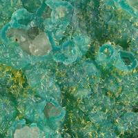 Calciopetersite, Chrysocolla