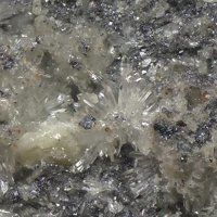 Fassinaite, Sulphur, Galena