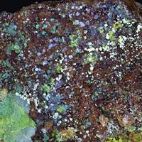 Bayleyite, Calcite, Gypsum