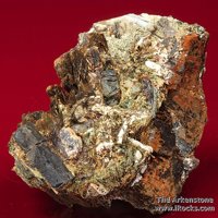 Nafertisite, Aegirine, Albite