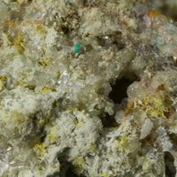 Macquartite, Dioptase, Wulfenite