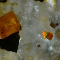 Galaxite, Manganosite, Calcite