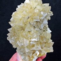 Laffittite, Calcite