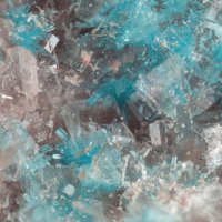 Cavansite, Calcite