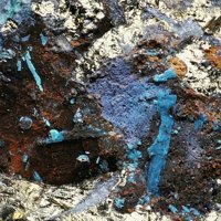 Langite, Chalcopyrite