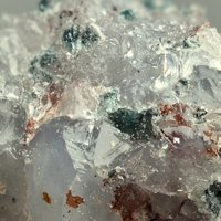 Gahnite, Quartz