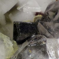Gadolinite-(Ce), Quartz, Albite
