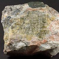 Cancrinite, Spreustein, Biotite