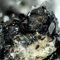 Babingtonite, Calcite, Hematite