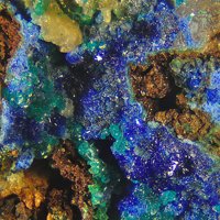 Yakhontovite, Tangdanite, Azurite