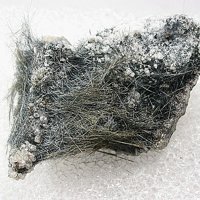Jamesonite, Calcite