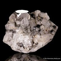 Carrollite, Calcite