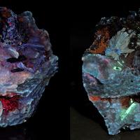 Adamsite-(Y), Rhodochrosite, Calcite