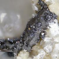 Aikinite, Galena, Chalcopyrite