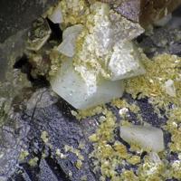 Calciohilairite, Quartz