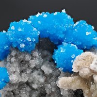 Cavansite, Stilbite-Ca, Calcite