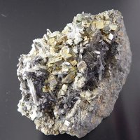 Owyheeite, Pyrite, Quartz