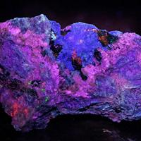 Carletonite, Pectolite, Microcline