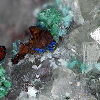 Calumetite, Copper, Prehnite