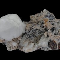 Otavite, Calcite, Galena